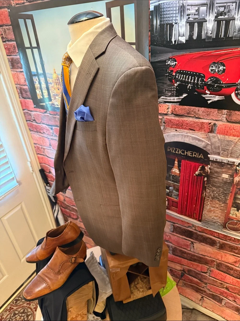 Hart Schaffner Marx wear business lapel